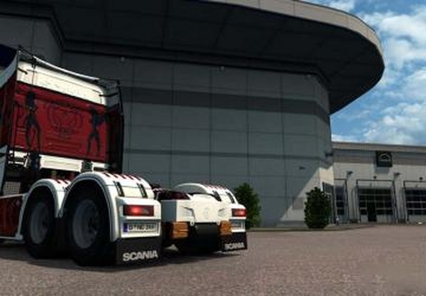 Scania S White Lady Skinверсия 1.0 для Euro Truck Simulator 2 (v1.31.x)