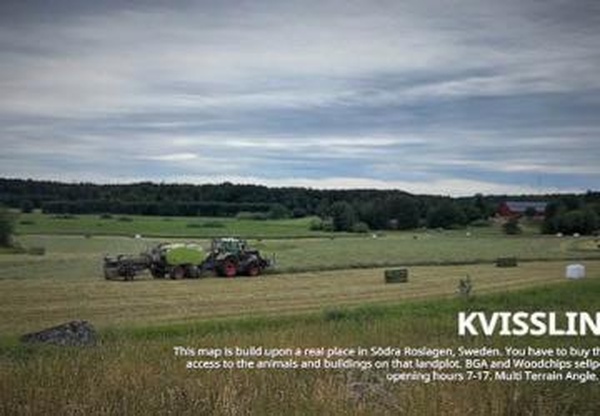 Карта «Kvisslingby»версия 1.1.4.1 для Farming Simulator 2019 (v1.4х)
