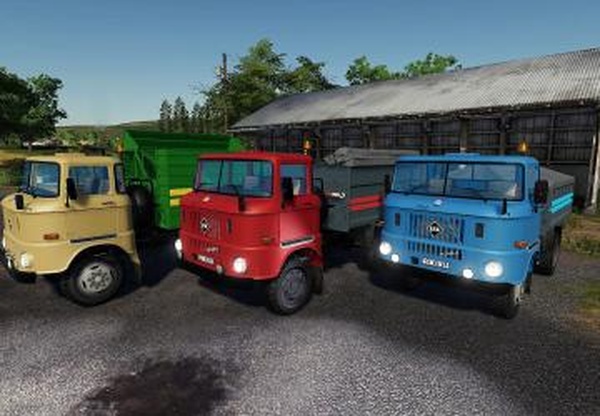 IFA W50 Grain Constructionверсия 1.0 для Farming Simulator 2019 (v1.4.1.0)