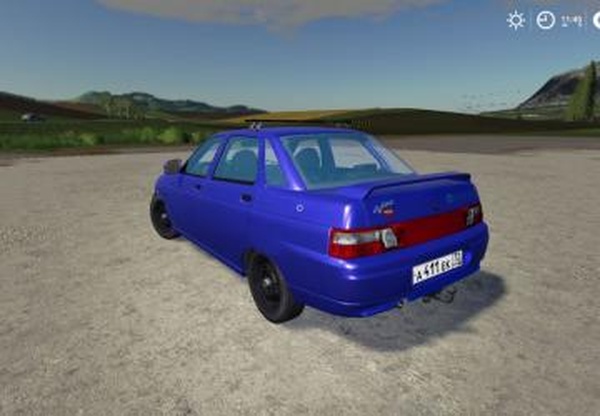 Ваз 2110версия 1.0 для Farming Simulator 2019 (v1.4.1.0)