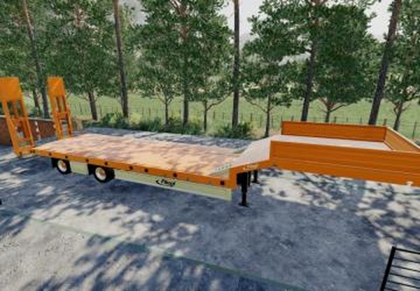 Fligel Low Loaderверсия 1.1.0.0 для Farming Simulator 2019 (v1.4х)