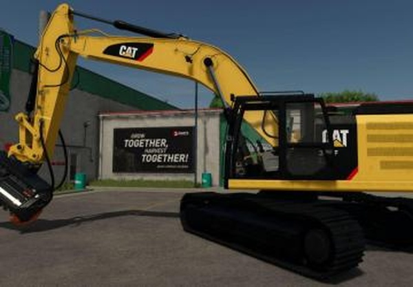CAT 336Fверсия 1.0.0.0 для Farming Simulator 2025