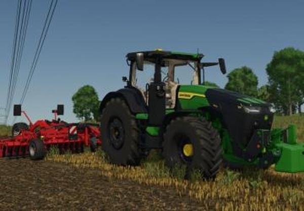 John Deere 8R Series Wirtgen Group Editionv1.0.0.0 для Farming Simulator 2025