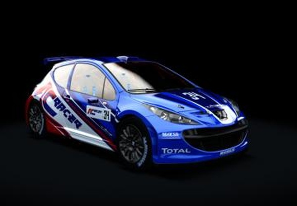 Peugeot 207 TIME ATTACKдля Assetto Corsa