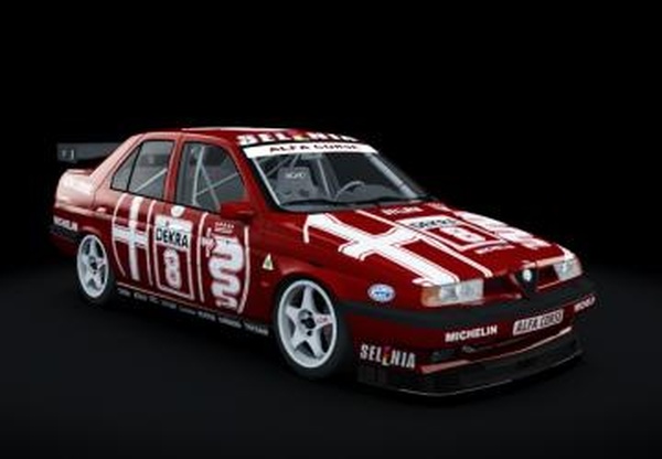 Alfa Romeo 155 BTCC 1995версия 1.1 для Assetto Corsa