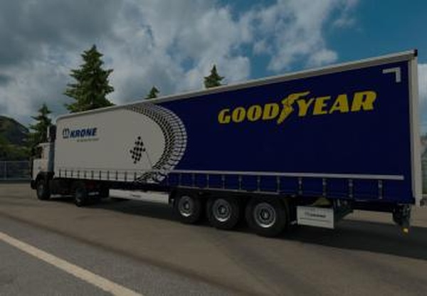 Прицеп Krone Profiliner 2017версия 1.0 для Euro Truck Simulator 2 (v1.31.x)