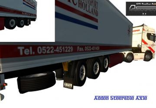 Addon for SCS Trailer Patch v2.1версия 1.0 для Euro Truck Simulator 2 (v1.31.x)