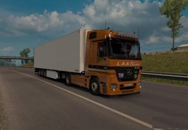 Mercedes Actros MP2 Nikola Editверсия 8.0 для Euro Truck Simulator 2 (v1.31.x, 1.32.x)