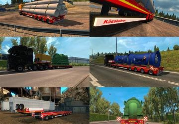 Trailers Mod Packверсия 4.2.1 для Euro Truck Simulator 2 (v1.31.x)
