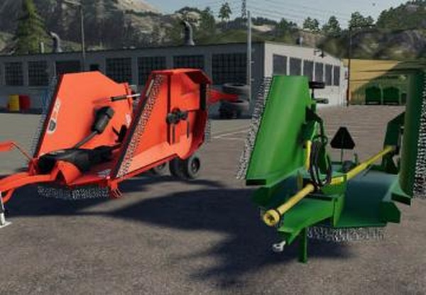 John deere HX 15 and RHINO 4155версия 1.0.0.0 для Farming Simulator 2019 (v1.4х)