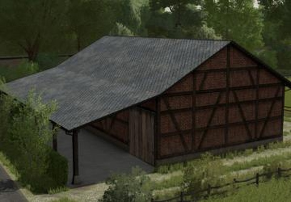 Half-Timbered Barnверсия 1.0.0.0 для Farming Simulator 2022