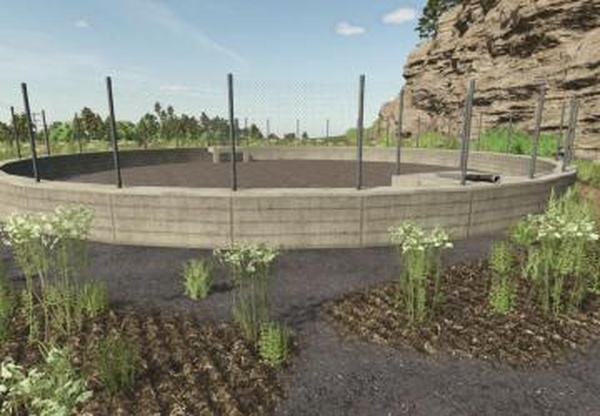 Manure and liquid manure storageверсия 1.0.0.0 для Farming Simulator 2025