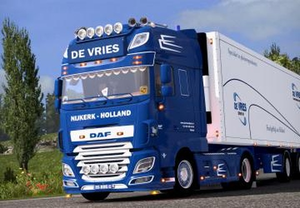 DAF De Vriesверсия 1.0 для Euro Truck Simulator 2 (v1.31.x)