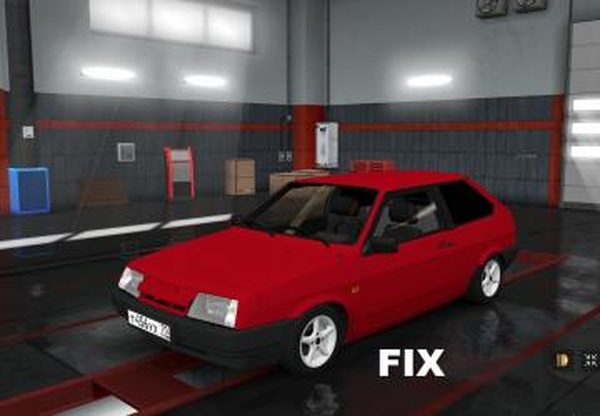 Фикс для Ваз 2108 Reworkedверсия 1.0 для Euro Truck Simulator 2 (v1.31.x, - 1.35.x)