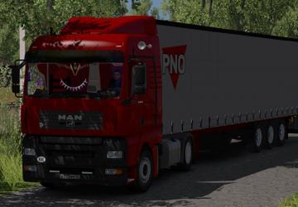 Переделка MAN TGA от Madster.версия 1.0 для Euro Truck Simulator 2 (v1.30.x)