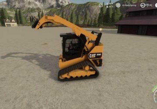 CAT 289Dверсия 1.0.0.0 для Farming Simulator 2019
