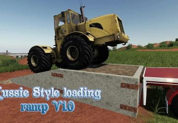 Aussie Style Loading Rampверсия 1.0 для Farming Simulator 2019