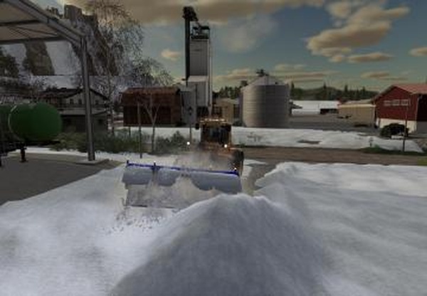 SnowPlow Wheelloaderверсия 1.0 для Farming Simulator 2019