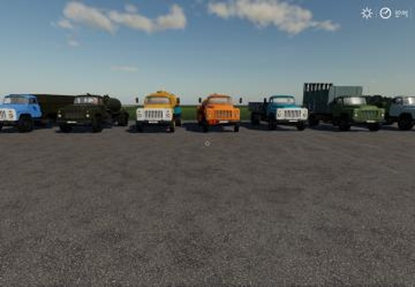 ГАЗ-53 модуль пакверсия 1.0.1 для Farming Simulator 2019 (vFS19)