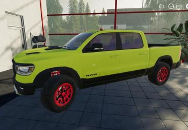 DODGE Ram Nerd By Raser 0021 MPверсия 1.0 для Farming Simulator 2019