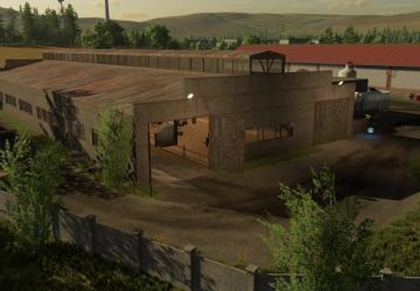 Large Cowshed 230версия 1.0.0.0 для Farming Simulator 2022