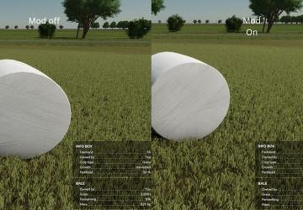 Unrealistic Balesверсия 1.0.0.0 для Farming Simulator 2025