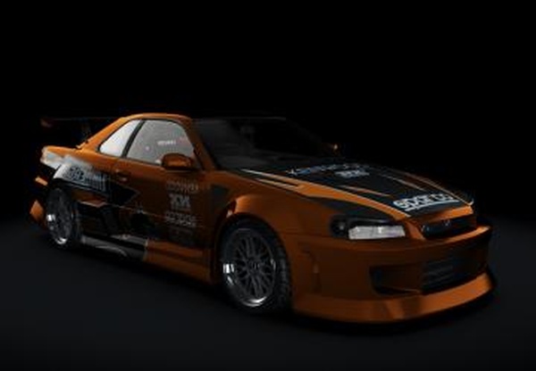 Nissan Skyline GT-R -EASTSIDERZ SPECIAL-v1.1 для Assetto Corsa