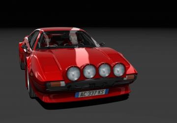 Ferrari 308 GTB Group 4версия 1.01 для Assetto Corsa