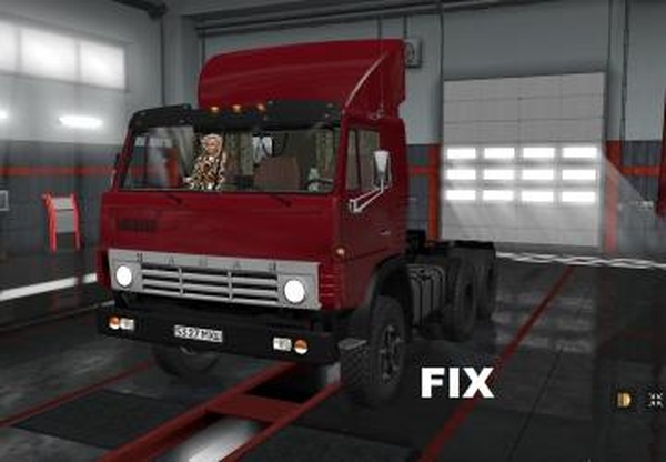 Фикс для грузовика КамАЗ-53212/5410версия 1.0 для Euro Truck Simulator 2 (v1.31.x)