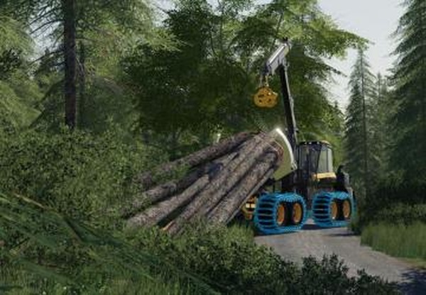 Ponsse Buffalo Clambunkверсия 1.0.1.0 для Farming Simulator 2019