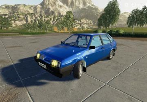 Ваз 2109версия 1.0 для Farming Simulator 2019 (v1.4.1.0)