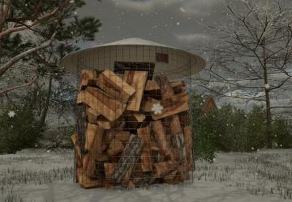 Round Firewood Storageверсия 1.0.0.0 для Farming Simulator 2022