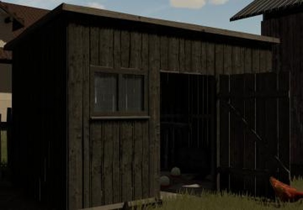 Small Wooden Chicken Coopверсия 1.1.0.0 для Farming Simulator 2022
