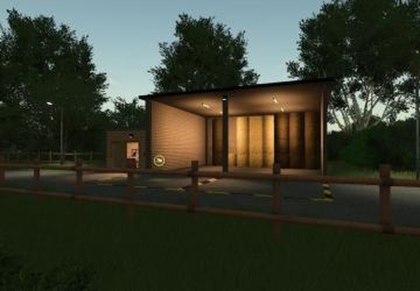 Bale Storage Packверсия 1.0.0.0 для Farming Simulator 2025
