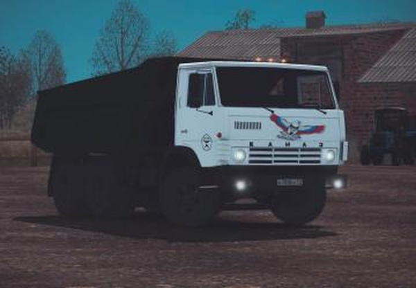 Шаблон для камаза 55111версия 1.0 для Euro Truck Simulator 2 (v1.25.х, - 1.31.x)