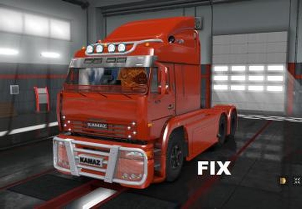 Фикс для грузовика Камаз-6460 (Tuning)версия 1.0 для Euro Truck Simulator 2 (v1.31.x)