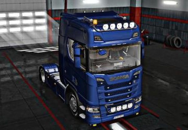 Scania S Series + Interiorверсия 2.0 для Euro Truck Simulator 2 (v1.31.x, - 1.34.x)