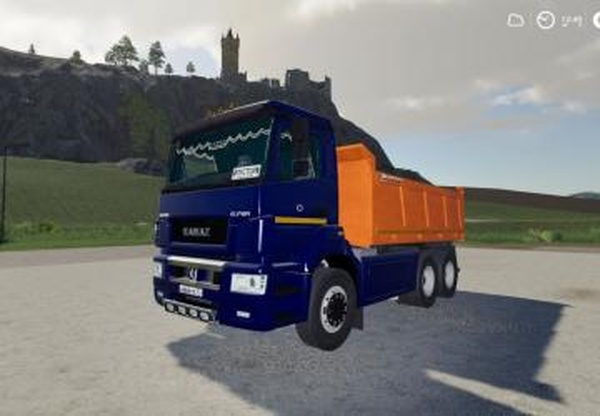 КамАЗ 6520версия 1.0 для Farming Simulator 2019 (v1.4.1.0)
