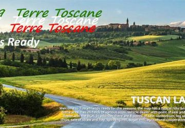 Карта «Tuscan Lands»версия 1.0.0.0 для Farming Simulator 2019 (v1.4х)