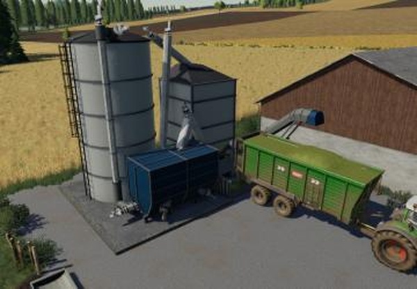 Global Company - Fermenting Siloверсия 1.0.1.0 для Farming Simulator 2019 (v1.4х)