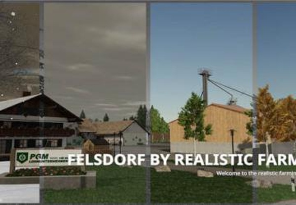 Карта «Felsdorf by Realistic Farmers»версия 1.0.0.0 для Farming Simulator 2019 (v1.4х)