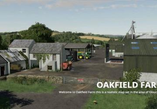 Карта «Oakfield Farm»версия 1.1.0.1 для Farming Simulator 2019 (v1.4х)