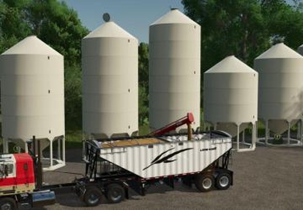 Smoothwall Hopper Bin Packверсия 1.0.0.0 для Farming Simulator 2025
