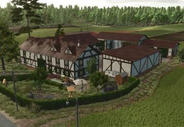 EIFEL style buildings packверсия 1.0.0.0 для Farming Simulator 2025