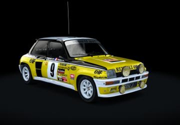 Renault 5 turbo2 Gr4 Cevennesверсия 1.3 для Assetto Corsa