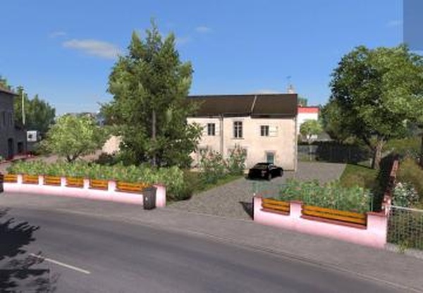 House - Brest (FR)версия 1.0 для Euro Truck Simulator 2 (v1.31.x, 1.32.x)