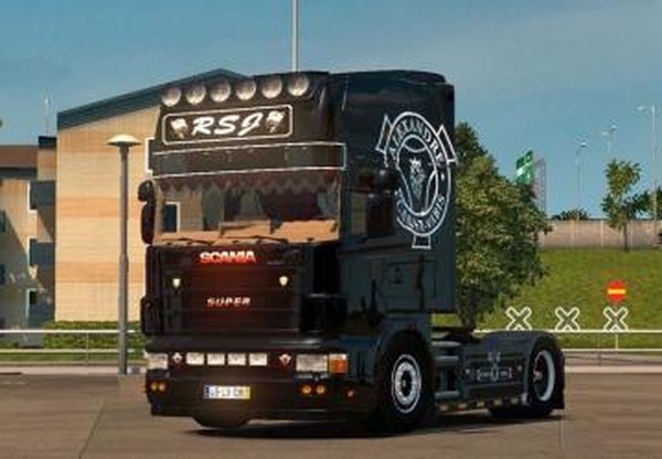 Scania 164l 480 RSJ Transportes Lda LXверсия 1.0 для Euro Truck Simulator 2 (v1.31.x)