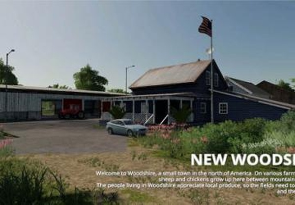 Карта «New Woodshire»версия 2.0 для Farming Simulator 2019 (v1.4х)