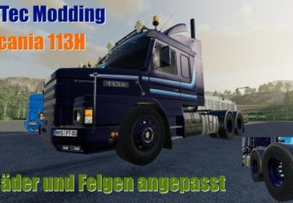 Scania 113H Tuningверсия 1.5.2 для Farming Simulator 2019
