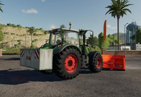 Silo Weight 3000 kgверсия 1.1.0.0 для Farming Simulator 2019